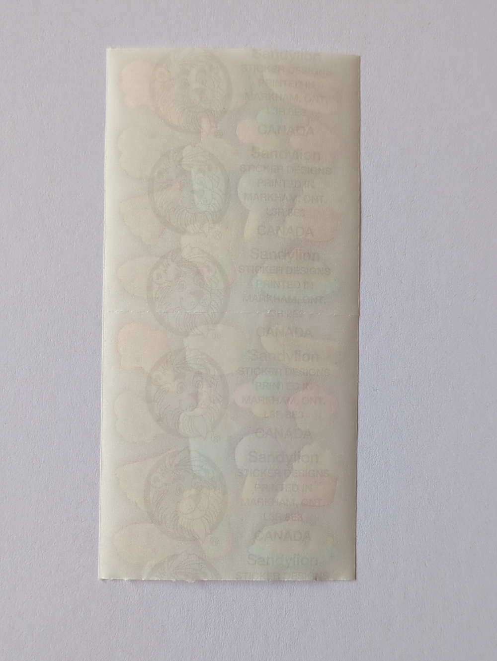 ☀️Vintage Sandylion Junk Food Sticker Sheet 90s Rare Fast Food - Picture 4 of 4